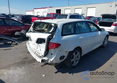 2004 Mazda Mazda6 S из США, поврежденный, VIN 1YVHP82D845N92876